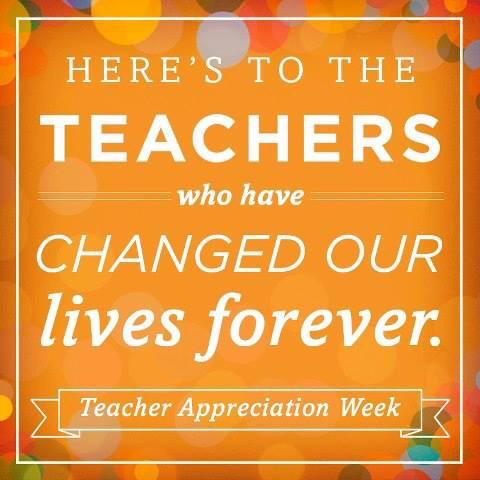 Here's to all the teachers who have changed our lives forever &amp; to the ones that continue to do it each day 😊