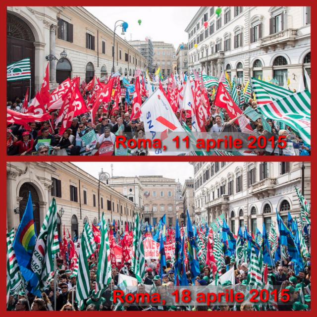 FpCgilNazionale's tweet photo. Per la partecipazione contro l'uomo solo al comando. #scioperogenerale #5M  #buonaxdavvero (http://t.co/j79fx3mNRx) http://t.co/E0AWadVJiL