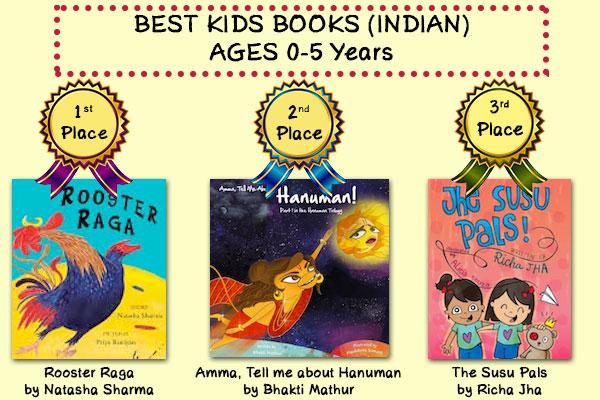 RivoKids's tweet photo. Best Books (Indian) Ages 0-5 #pkca2015 http://t.co/fsa48Lvdle Thx to everyone who voted! http://t.co/cO2GwGcfNm