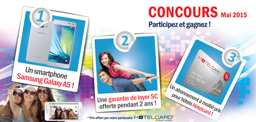 SwissCaution_FR's tweet photo. #CONCOURS MAI 2015
Un smartphone Samsung Galaxy A5 à gagner !

Participez et gagnez sur: http://t.co/bTJHlXR4h1 http://t.co/PUuBs7Akhk