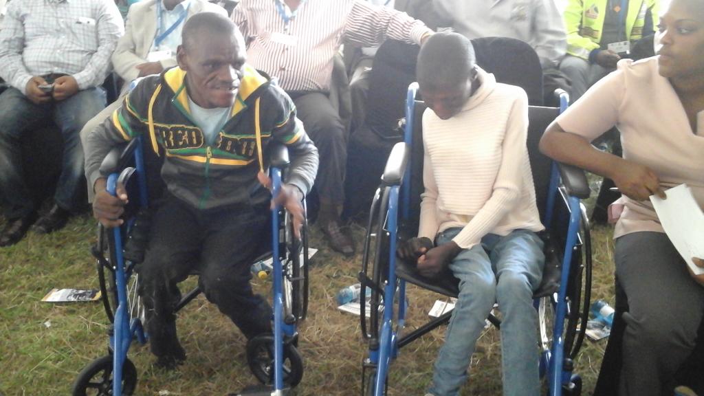 ECTransportDep's tweet photo. EC Department of Transport donated 2 wheelchairs to locals at the UN Global Road Safety Week launch at Cofimvaba. http://t.co/Kpr46F2SMh