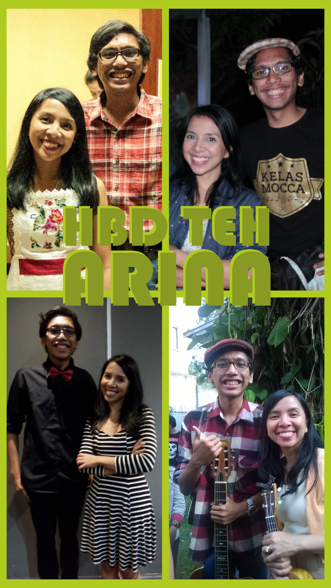 liokemit's tweet photo. @arinaephipania HBD teh! #HBDArinaMocca Semoga makin sukses, tetap geulis :D Bdw Ultah kita beda 2 hari #TrusKenapa http://t.co/0qsQyi1px1