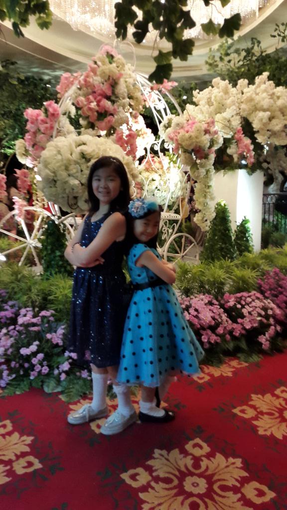 My Cutie Dynamic Duo , The Ritz-Carlton 3May2015 Cheryl Nathania &amp; Jane Callista