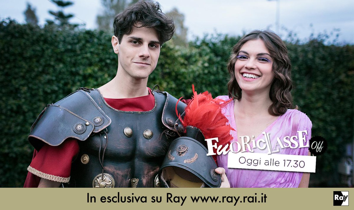 storiediray's tweet photo. Chi ha voglia di Toga Party? Oggi alle 17.30 una nuova puntata di #FuoriclasseOFF http://t.co/vsYi611Hxb #storiediRAY http://t.co/E7DTGxVQM8