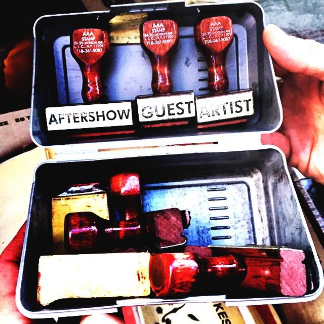 Good morning #DeadHeads! Found this box of stamps from a #gratefuldead show back in the day while going through our…