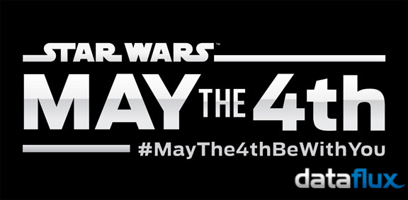 DataFlux's tweet photo. A todos nuestros seguidores les deseamos que tengan hoy un feliz día! #MayThe4thBeWithYou #DataFlux http://t.co/Y4kUrjFSCx