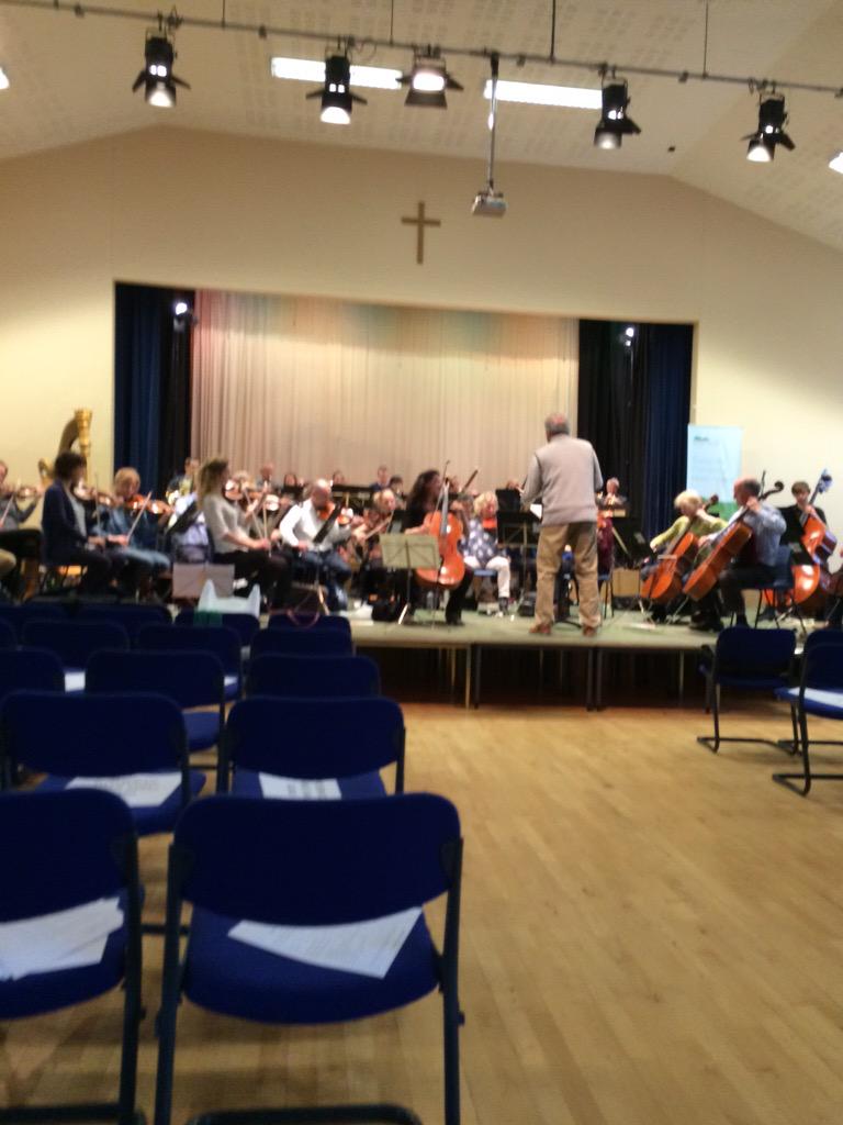 SurreyHillsFest's tweet photo. @natalieclein rehearsing with @dimasitko and @mozartplayers for the Gala concert http://t.co/uf23wg7OFg