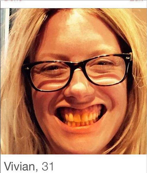 VirginRadioTO's tweet photo. LOLOL Maura beat Tucker in this week's #TinderChallenge with THIS photo. http://t.co/92KPsrnpur