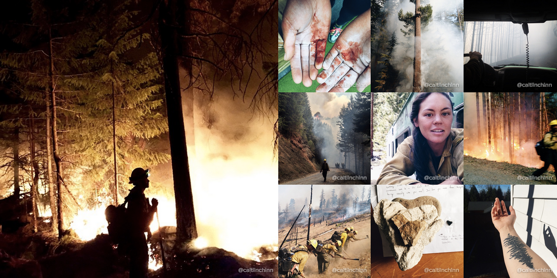 instagram's tweet photo. On the front lines fighting forest fires with Caitlin Chinn http://t.co/tmPBz0eMFO http://t.co/Sknf0dtgpm
