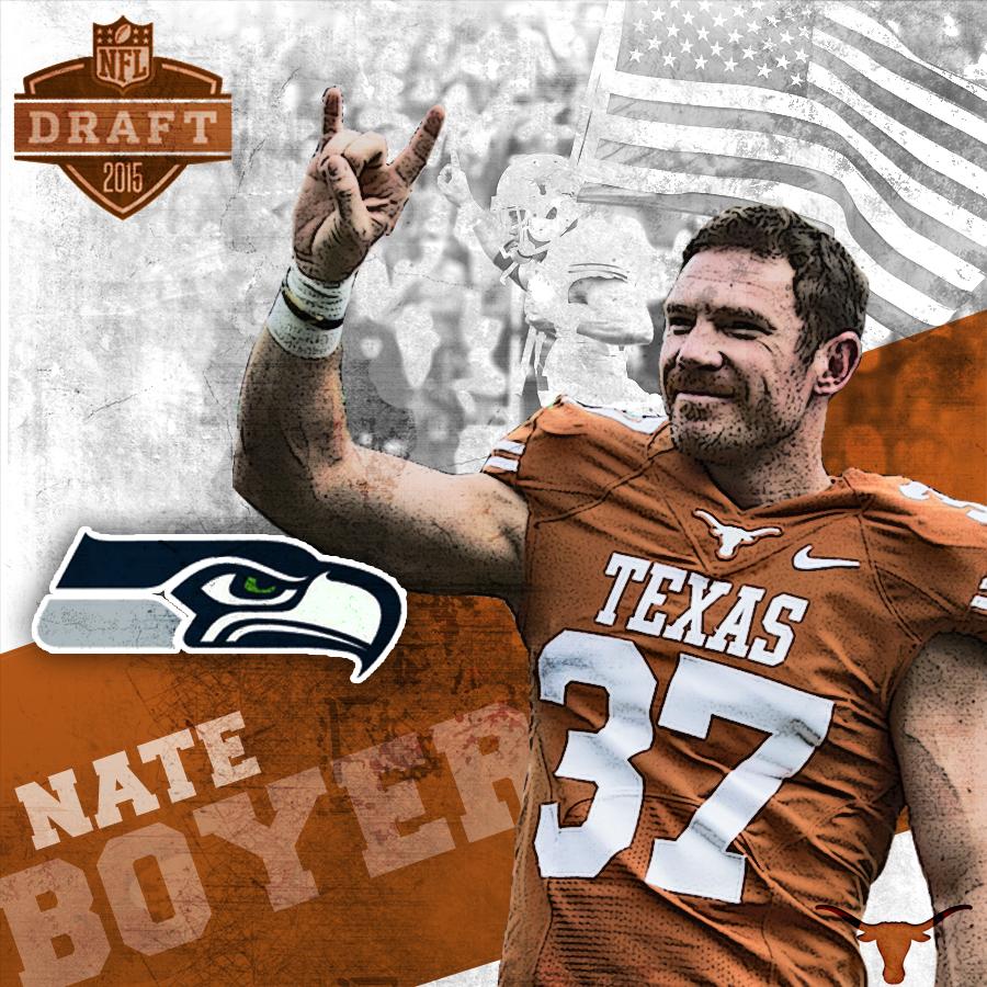 TexasLonghorns's tweet photo. Coverage of 5 @Longhorn_FB #NFLDraft picks &amp; signs, including former Green Beret @NateBoyer37 
http://t.co/MI8aG9Y8Ex http://t.co/0PhR63cG6h