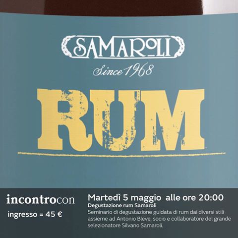 ferrowinestore's tweet photo. L'#eccellenza del #Rum #Samaroli, #esclusiva da @ferrowinestore! #martedì 5 #maggio http://t.co/LuQbqGwqyu #spirits http://t.co/rDyhF0dNJN