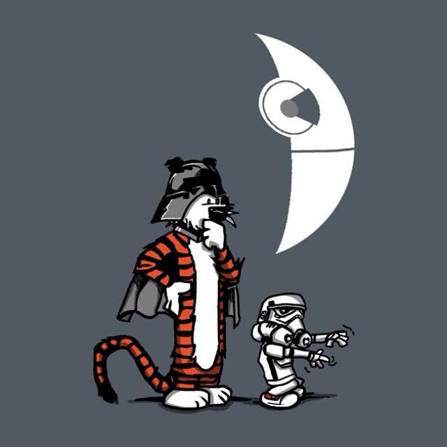 RT <a href="/Calvinn_Hobbes/">Calvin and Hobbes Fan Account</a>: May the 4th be with you!