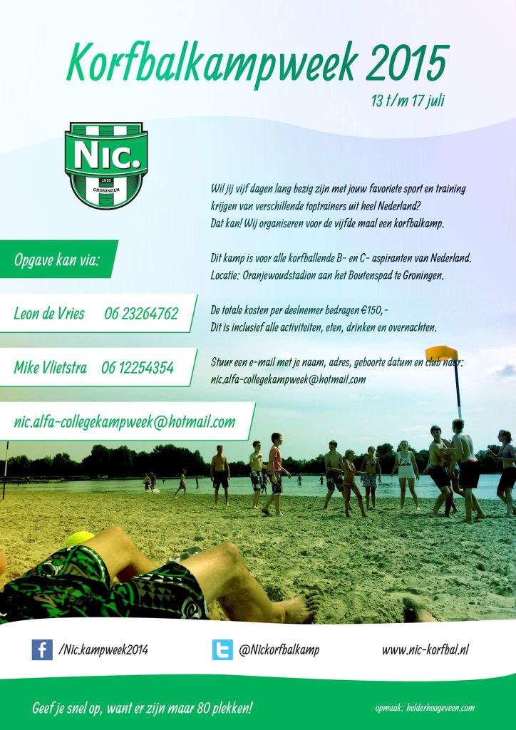 Nickorfbalkamp's tweet photo. Wil jij vijf dagen bezig zijn met jouw favoriete sport en training krijgen van toptrainers? Geef je dan nu op! RT AUB http://t.co/O6zKl3IMN0