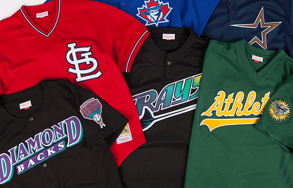 mlb mesh jersey