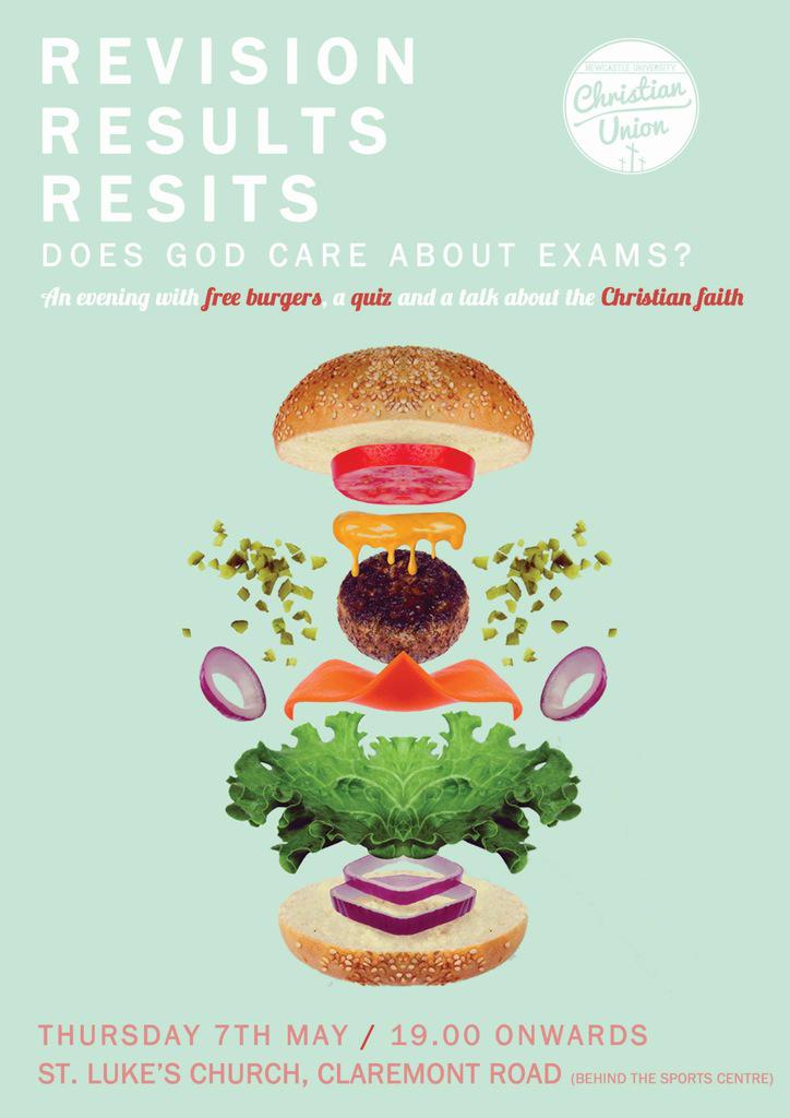 newcastlecu's tweet photo. Jesus loves you and so do we. So we want to introduce you to Him AND give you FREE burgers!!! May 7th #ItsOnUs http://t.co/7RofLHiV64