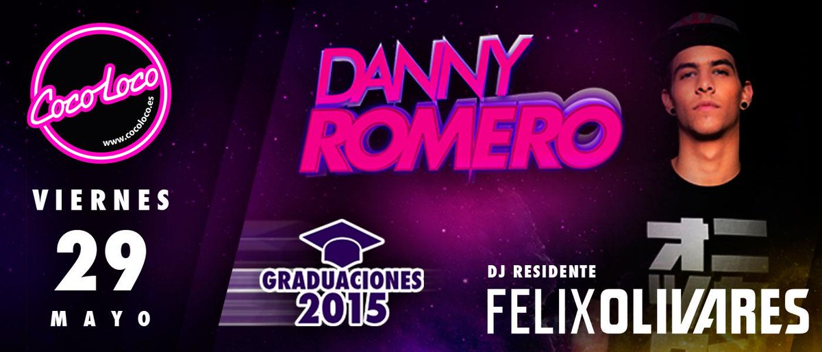 ¡Este año tu #graduación la celebramos con un maestro de ceremonias a lo grande! <a href="/DannyRomeroprod/">Danny Romero</a> te espera!
