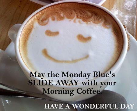 Good Morning Monday! Got my coffee and ready to rock the day. It\s my birthday and I am happy.  