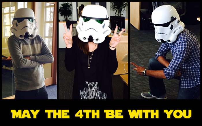 MuleDev's tweet photo. Point to point code leads to anger, and anger leads to hate...  Happy #Code like a #Jedi Day from our #DevRel team! http://t.co/fxLYF6Hbjw