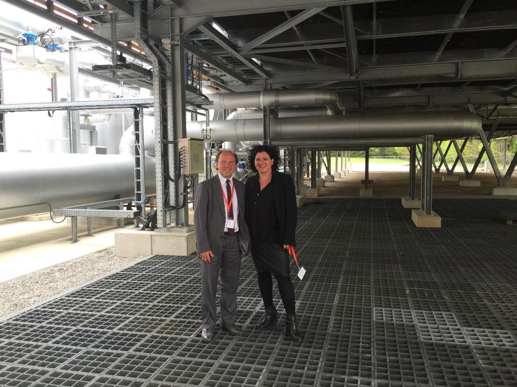 Vandaag nog in #munchen met <a href="/philippemuyters/">Philippe Muyters</a> morgen in #Vlaanderen. Interessant werkbezoek geothermie in #Grünwald.