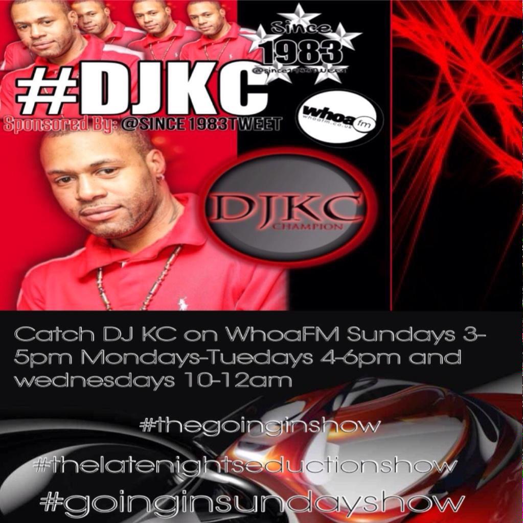 trendsince1983's tweet photo. @kcsmith77 #DJKC LIVE From 4-6pm» Tunein app #whoafm #GetInvolved @ur Dj on #THEGOINGINSHOW Spon by @since1983tweet http://t.co/OcdtHoV3ud