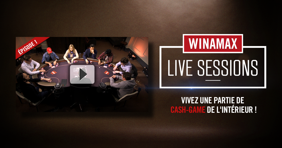 Winamax's tweet photo. 1er épisode des Winamax Live Sessions, votre nouveau rendez-vous vidéo hebdo > http://t.co/yqkQGjVLk9 http://t.co/AXohjB3dLk