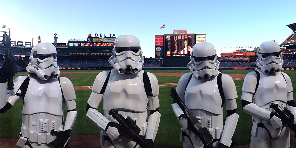 MLB's tweet photo. #MayThe4thBeWithYou http://t.co/bL7Vblb2Sa