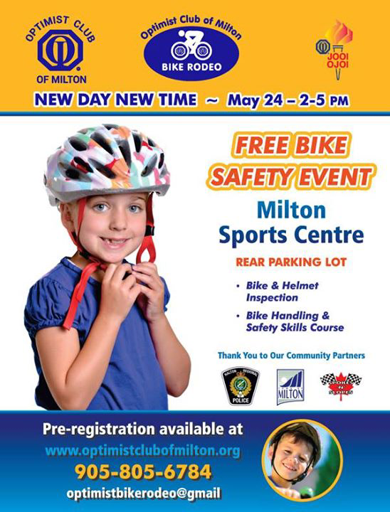 MiltonOptimist's tweet photo. Start the summer safely! Enroll your child for Optimist Bike Rodeo today! @haltonparents @DiscoverMilton #bikesafe http://t.co/yETr8Fk3x8