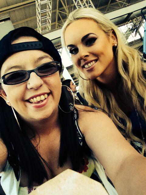 beccaasmiles's tweet photo. I'm so glad you came too Chattanooga! I love you @KatyTiz Always great seeing you ❤️😘 #ROTC8 #Hits96 http://t.co/modK0xTpSl