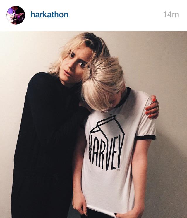 PiperSchilling's tweet image. Another pic of Tayloface at #SleaterKinney concert in San Fransisco!