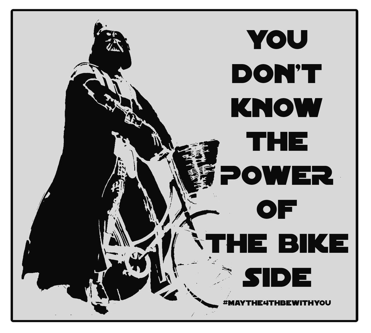 xuxumatu's tweet photo. You don't know the power of the #BikeSide #MayThe4thBeWithYou http://t.co/taE2CVDWlN