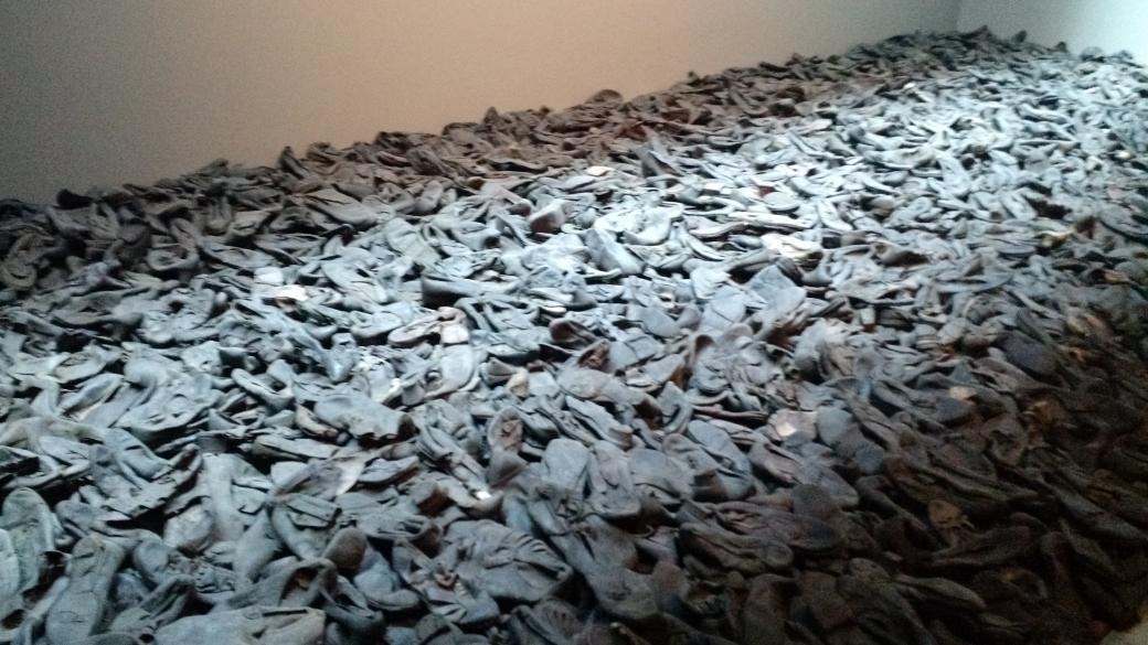 d__lacu's tweet photo. #dcskylion The shoes of those who died during the holocaust http://t.co/EJuWXC602Y
