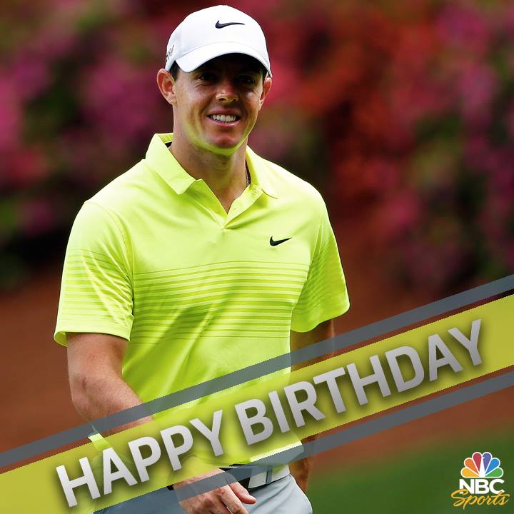Happy Birthday Rory McIlroy! 