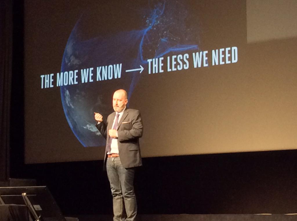 DataInnovation_'s tweet photo. "What do you need to be a leader in #IoT? Not sensors, but Data analytics and ingenuity." @Kevin_Ashton #bigdata #iot http://t.co/hQPMitHg9u