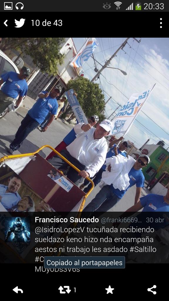 isidronometro's tweet photo. #SoyUnChambón cuando: deje a estos sin trabajo, y no cumplí mi compromiso de campaña #Saltillo http://t.co/VFl9p8H04H