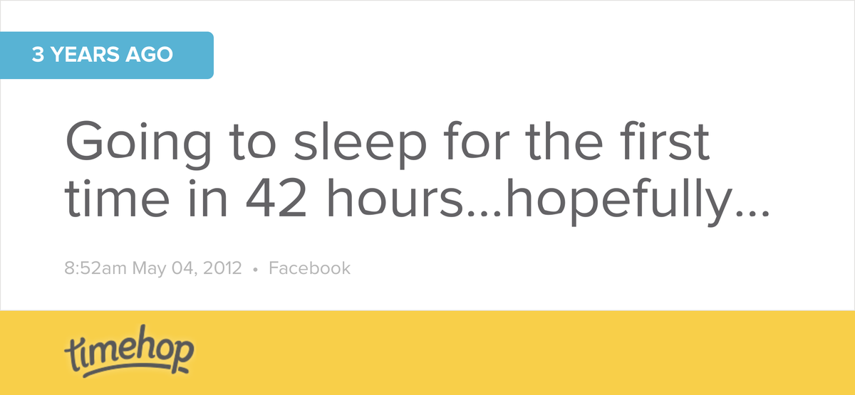 flahertykeara's tweet photo. Exactly 3 years ago today! (via @timehop) http://t.co/EvlpUX86RC http://t.co/siHstsGc2Q