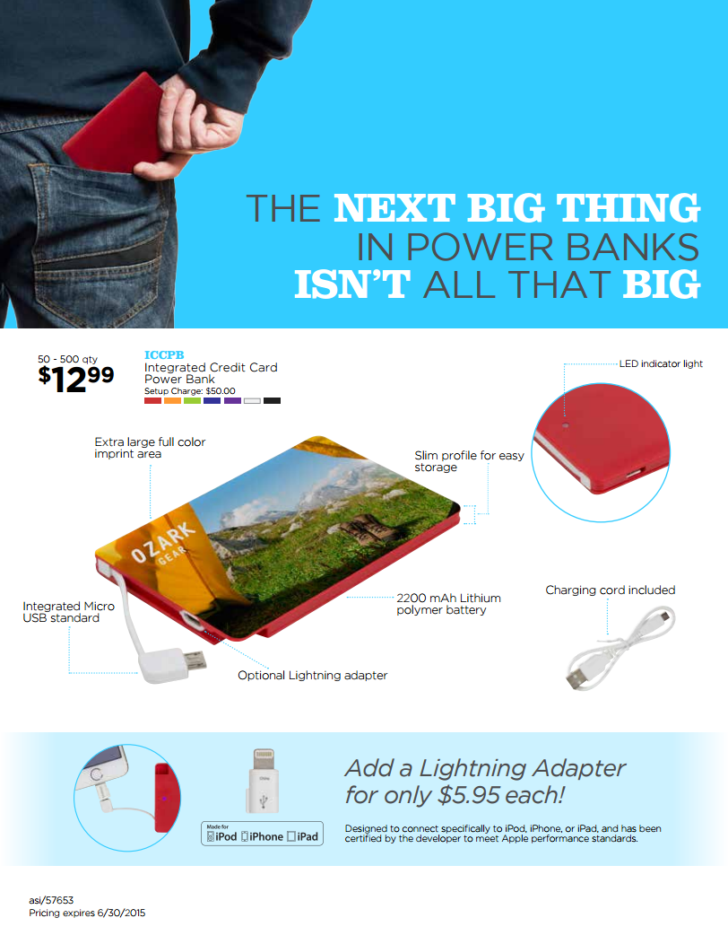 GoldBondInc's tweet image. All other power banks just became second best. bit.ly/1IaN02y #promoproducts