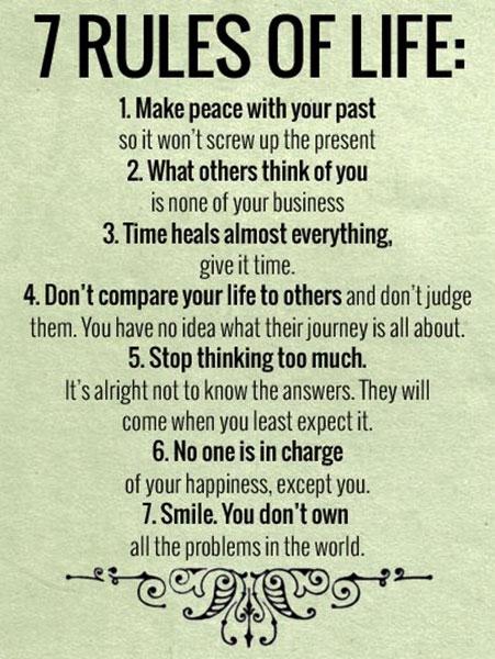Hellozon's tweet photo. 7 Rules for happy life

#Life #Happiness #Health #Tips 

Like ► http://t.co/AhViAgVkKC http://t.co/DbPIGcu8LG