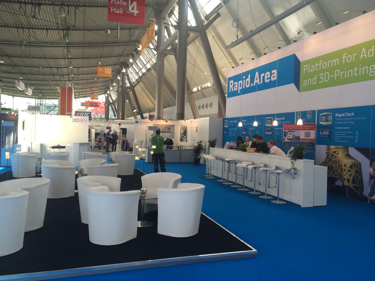 3DIONorg's tweet photo. Fertig - es kann los gehen... #3DION ab morgen auf der MouldingExpo - Rapid.Area Halle 4 D35. Danke @messeerfurt! http://t.co/Ujf69TKeX1