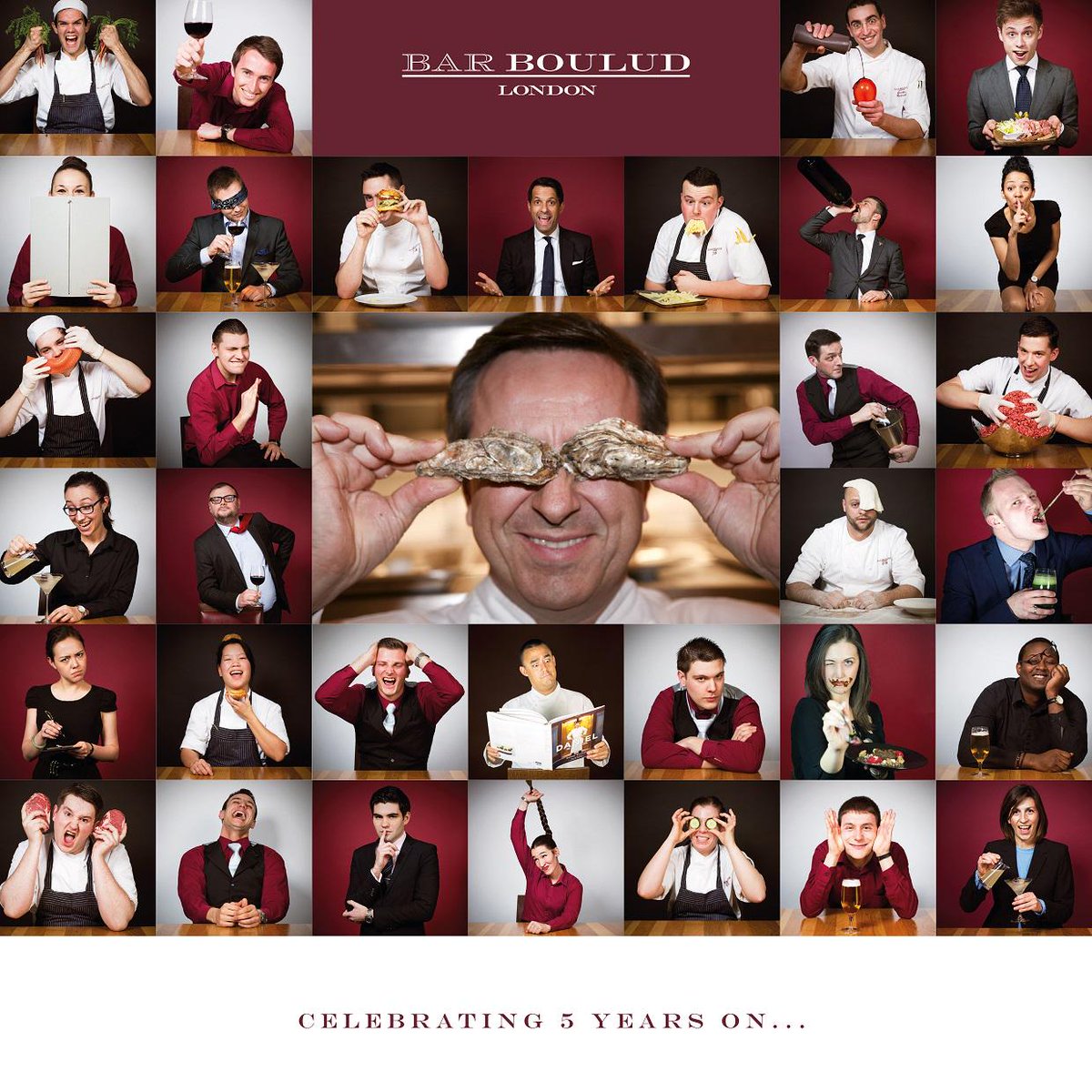 paulodetarso24's tweet photo. To mark our 5th birthday later this month we are proud to present Faces of Bar Boulud, showcasing our fantastic team http://t.co/ItlrbgwrLu