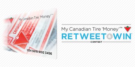 CanadianTire's tweet image. Win $5 e-CT ‘Money’ #MyCTMoneyContest RT for your chance to WIN. Must be AoM 4/29-5/31 cntr.ca/1IklL4f