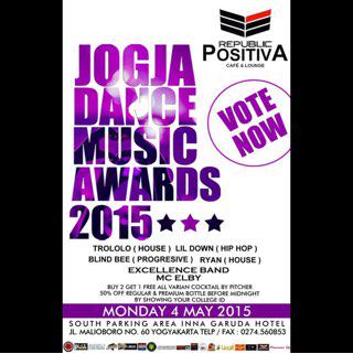 TeslaTaste's tweet photo. TONITE! |Jogja Dance Music Awards 2015|10PM,4/5/15|@Rep_Positiva | @JogjaUpdate http://t.co/TnS8uw9wvC