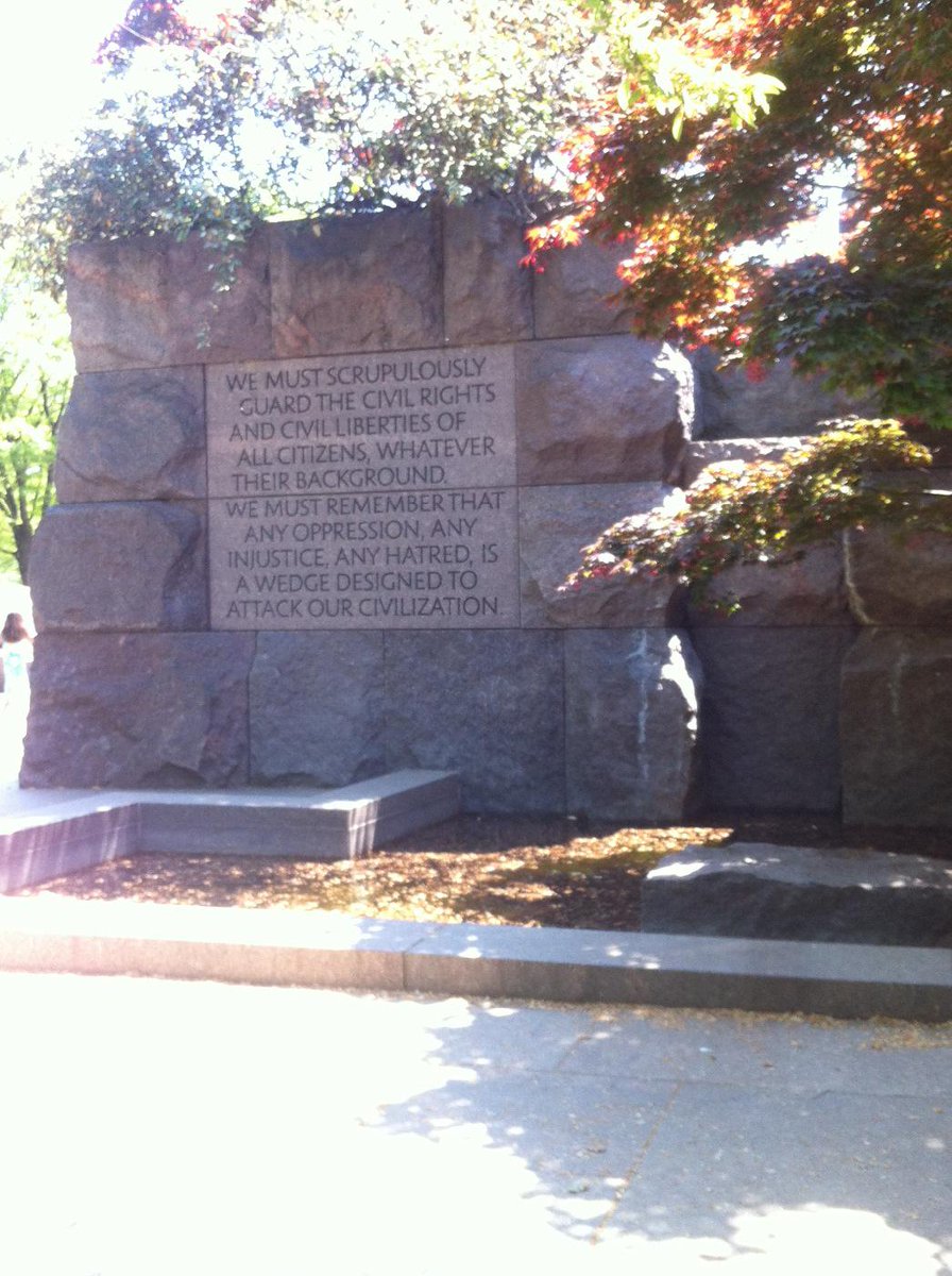 hthompson2015's tweet photo. This is a great FDR quote to reflect upon. http://t.co/BQ4DzWInNu
