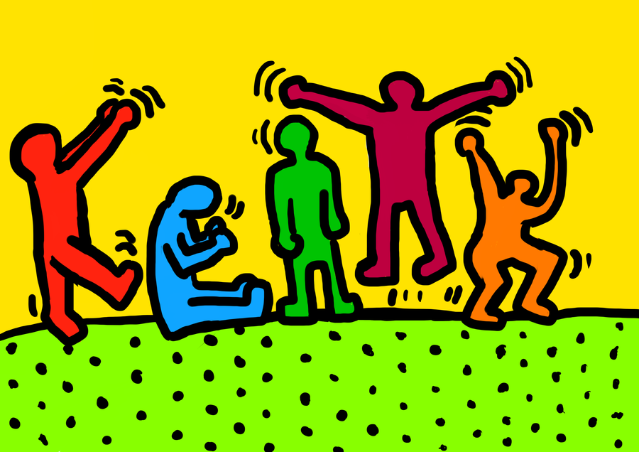 Happy birthday Keith Haring!! 

 -     