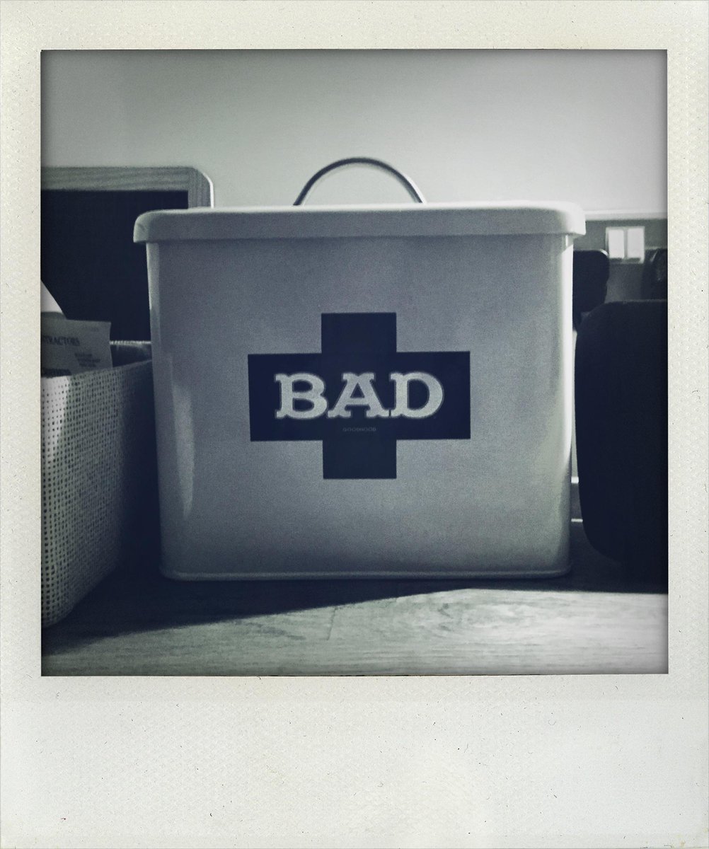 Bateman76's tweet image. Digging our new look first aid kit... Thanks for the free stickers @goodhoodstore