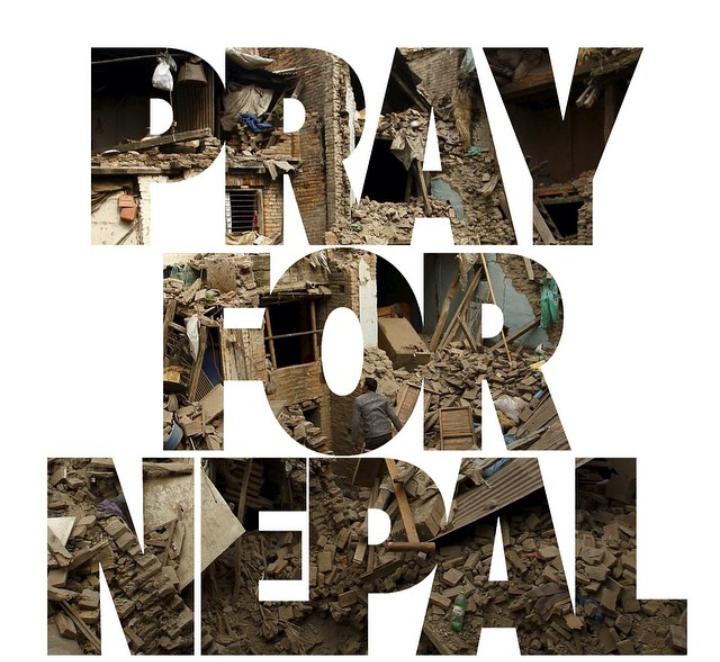 Let's take a second to pray for Nepal