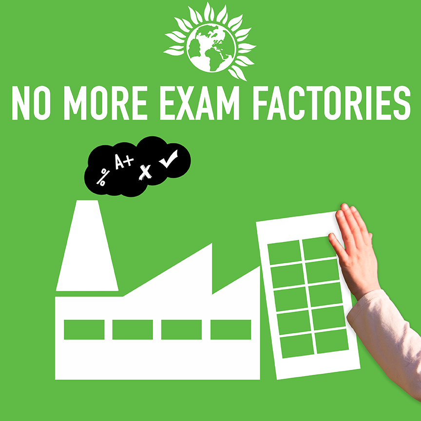 StIves_Greens's tweet photo. By running schools as businesses we are wasting children's potential and stifling creativity! #VoteGreen2015 http://t.co/NFwZBoPSOV