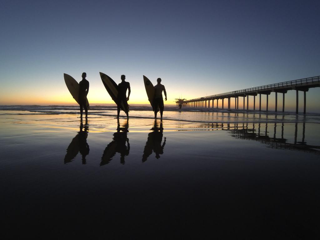RT <a href="/GoPro/">GoPro</a>: Photo of the Day! Mihail - Misha Yordanov captures surfers at sunset at La Jolla Shores. #GoPro #Surf