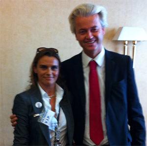 Geert Wilders xenófobo holandés, que inauguró la expo sobre Mahoma #Texas y Yolanda Morin candidata en #Portugalete
