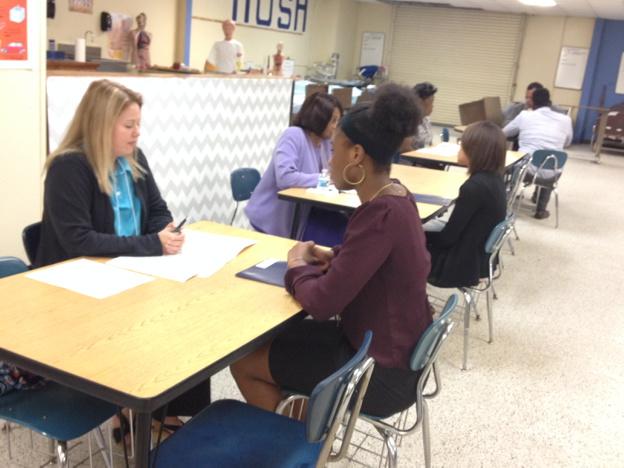 CTE moves on to 5 First Impressions (interviews) with students #welcome totherealworld