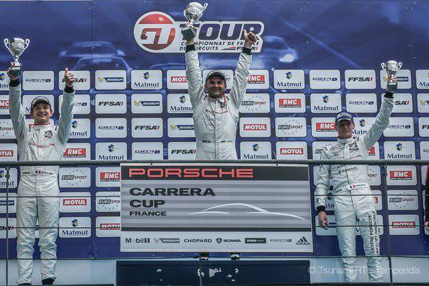 Ukrpatriotclub's tweet image. #Пілот команди #Tsunami RT Олександр #Гайдай став першим українським пілотом, який виграв гонку #Porsche #CarreraCup